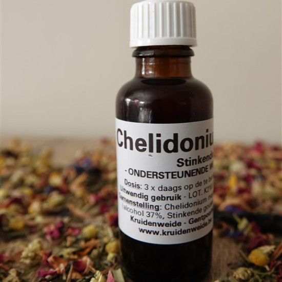 Stinkende Gouwetinctuur  30ml (Chelidonium majus)