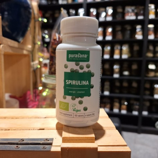 Spirulina Bio Tabletten (Zoetwateralg) 500mg 