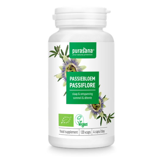 Passiebloem Bio Capsules (Passiflora incarnata) 250mg 