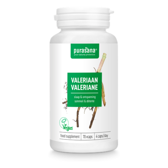 Valeriaan Capsules (Valeriana officinalis) 300mg 