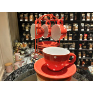 Koffieset stip Espresso