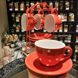 Koffieset stip Espresso